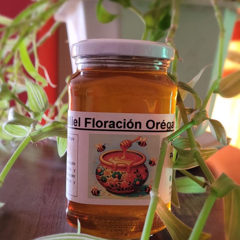 pura miel, miel floración orégano