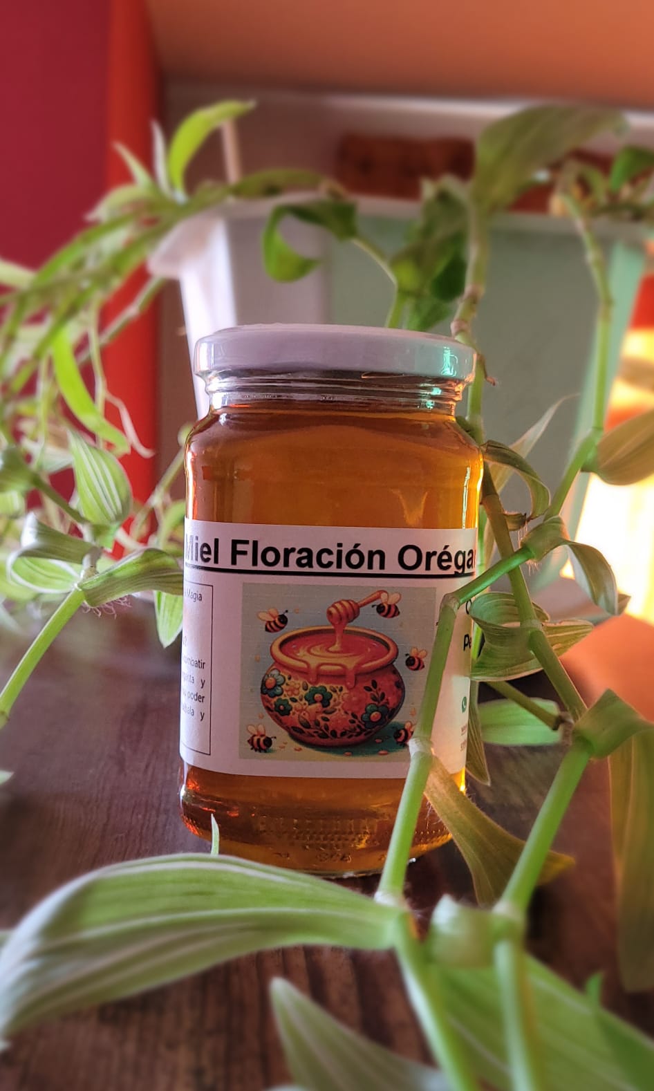 pura miel, miel floración orégano